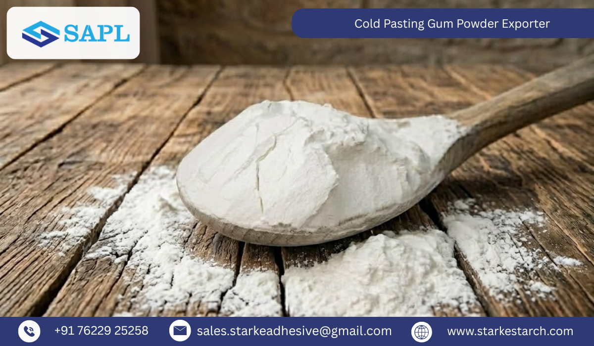 Cold Pasting Gum Powder Exporter